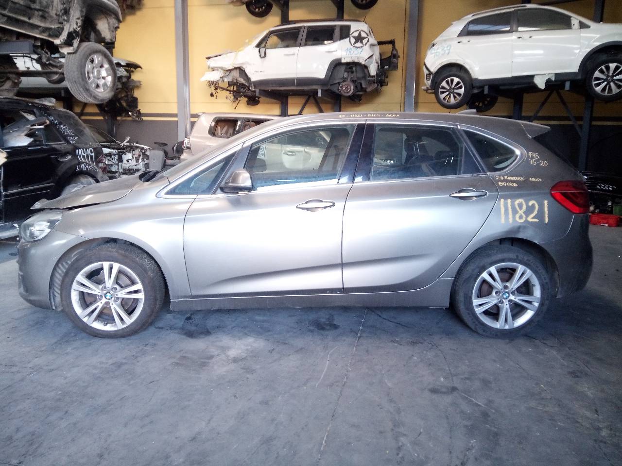 BMW 2 Series Active Tourer F45 (2014-2018) Заключване на предната лява врата 728193110,E1-A3-52-2 24093369