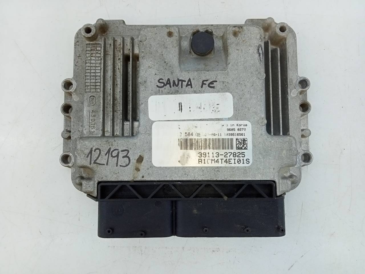 HYUNDAI Santa Fe CM (2006-2013) Engine Control Unit ECU 3911327825, 0281018584 24109665
