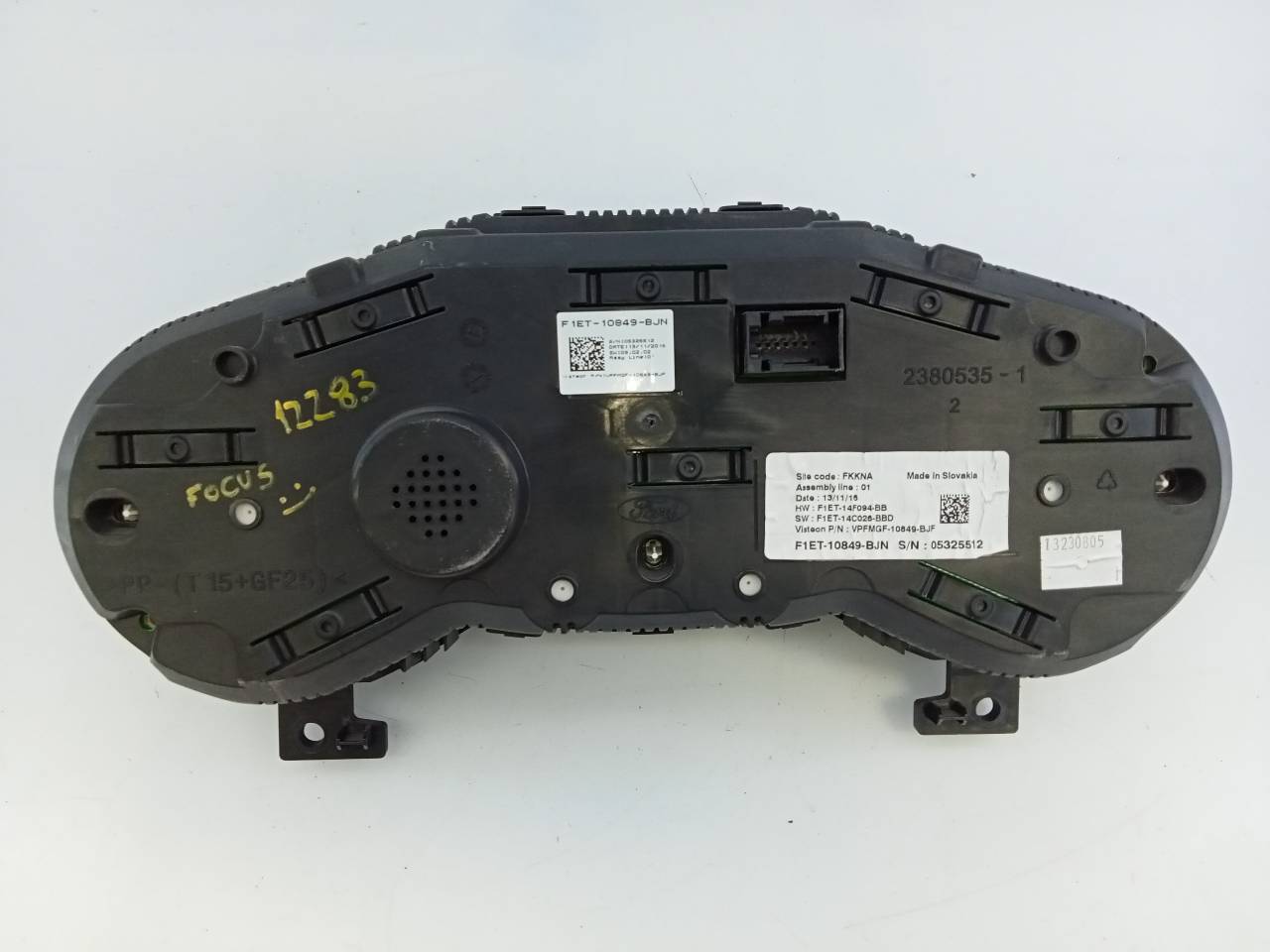 FORD Focus 3 generation (2011-2020) Compteur de vitesse F1ET10849BJN,E3-B3-24-1,E3-B3-24-1 26270323