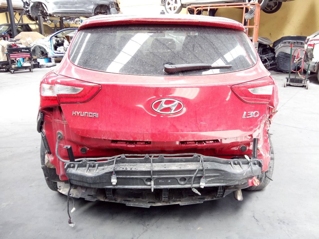 HYUNDAI i30 GD (2 generation) (2012-2017) Полуось передний левый 49500A6100, P1-A6-44 20955794