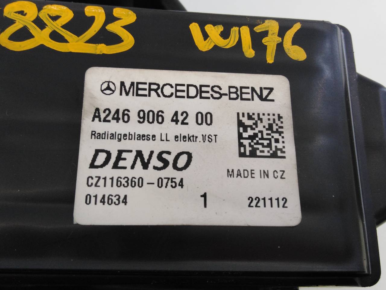 MERCEDES-BENZ A-Class W176 (2012-2018) Salono pečiuko varikliukas A2469064200, E1-A2-7-2 18711448