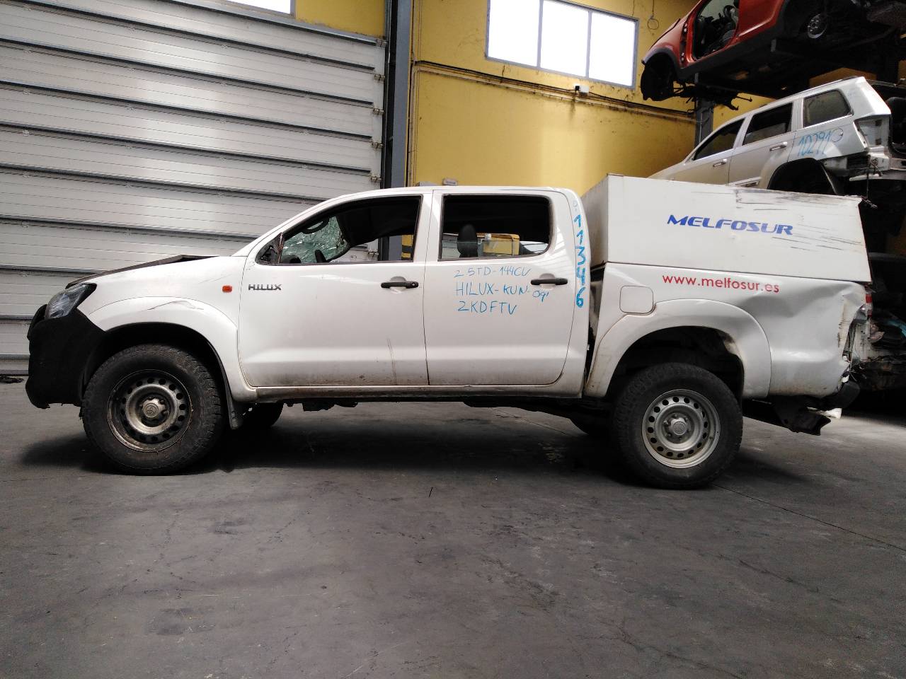 TOYOTA Hilux 7 generation (2005-2015) Kardanaxel främre del 371400K062, SA1504410138, P1-B6-13 24454853