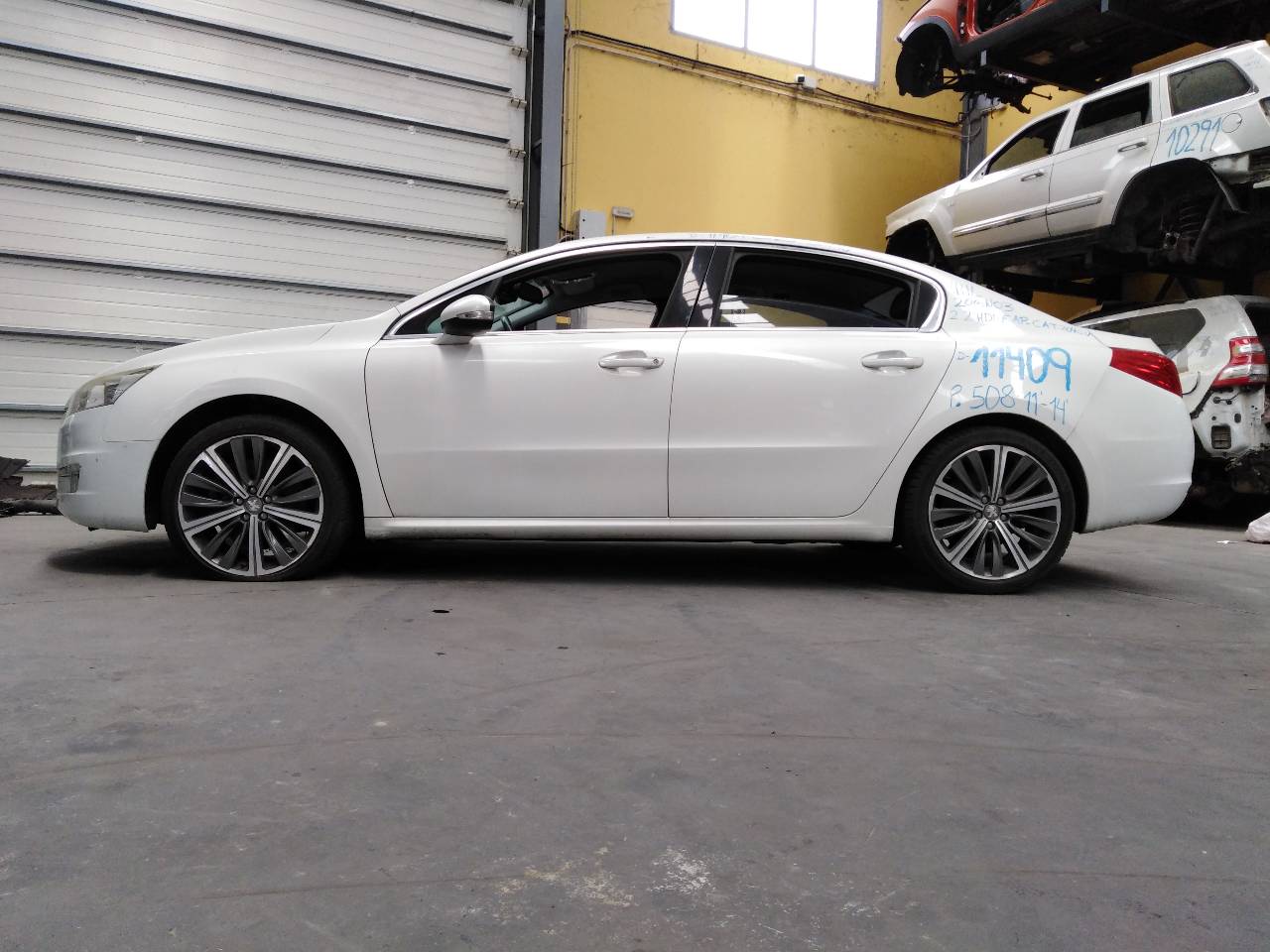 PEUGEOT 508 1 generation (2010-2020) Välijäähdyttimen jäähdytin P2-A11-14 24075314