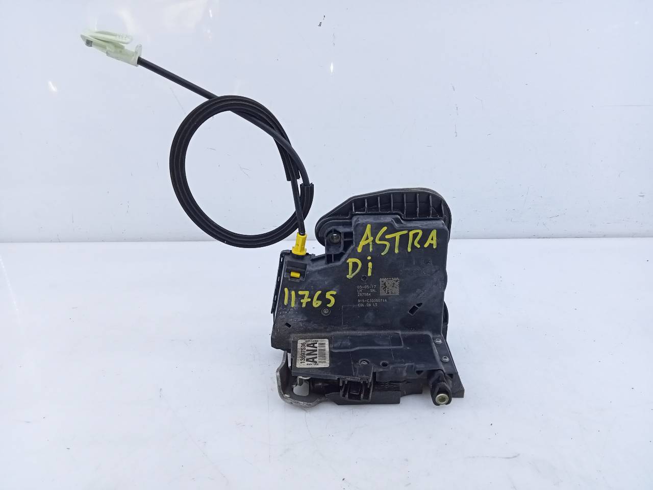 OPEL Astra K (2015-2021) Front Left Door Lock 915C3039071A,13597536,E2-B6-65-2 21829789