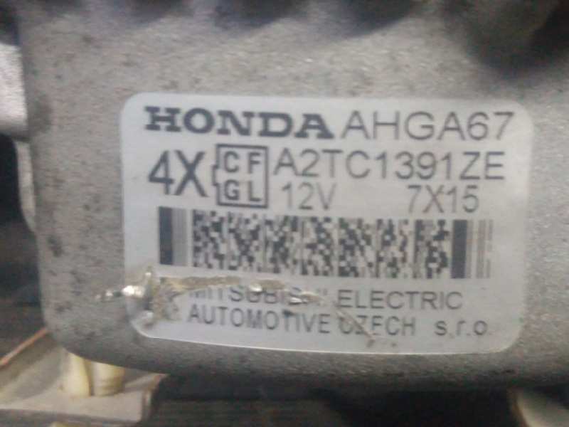 HONDA Civic 8 generation (2005-2012) Генератор A2TC1391ZE, AHGA67, P3-A4-20-1 18500303