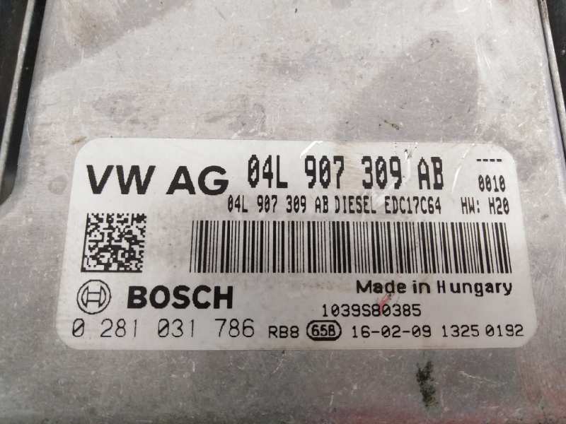 AUDI Q3 8U (2011-2020) Engine Control Unit ECU 04L907309AB, 0281031786, E2-A1-4-4 18413820