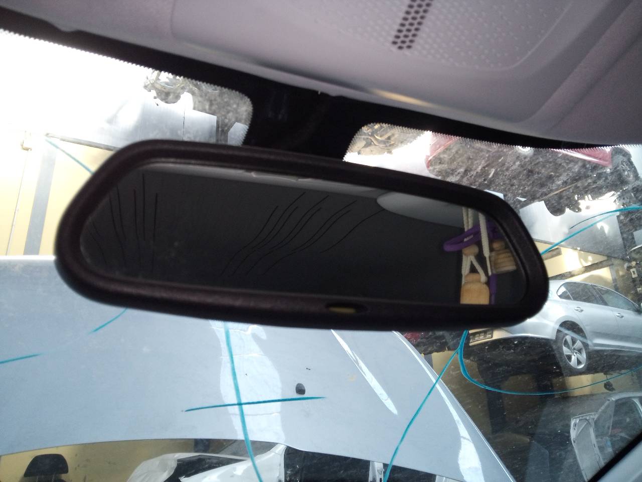 PEUGEOT 2008 1 generation (2013-2020) Interior Rear View Mirror 24041213