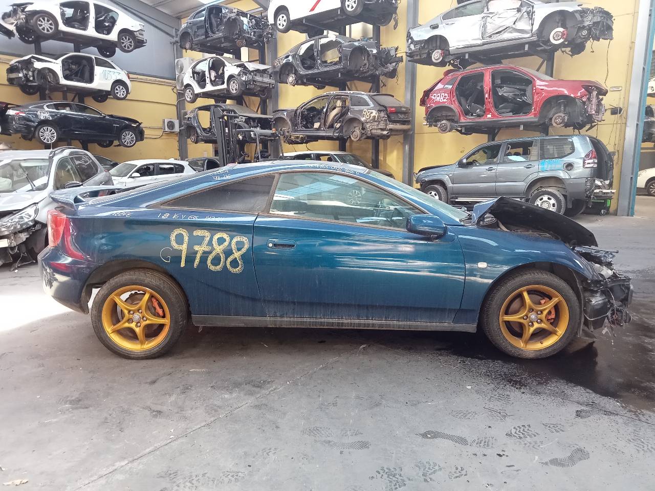 TOYOTA Celica 7 generation (1999-2006) Подсилваща греда за заден удар 21817219