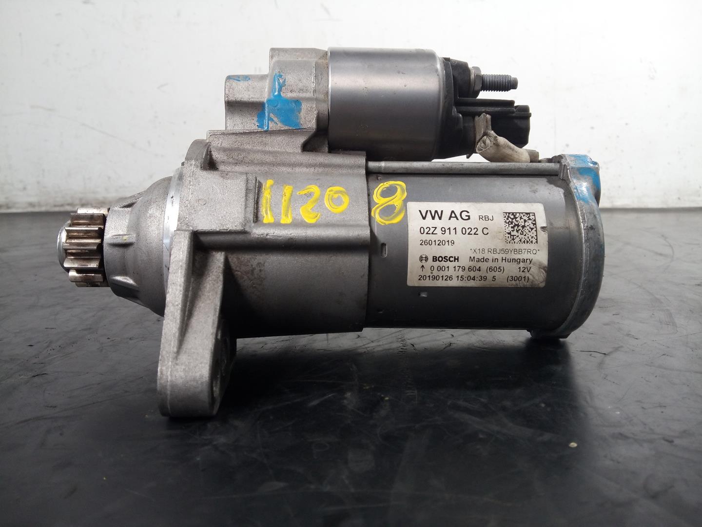 SEAT Arona 1 generation (2017-2024) Starter Motor 02Z911022C,1005851604,P3-B7-9-1 20946578