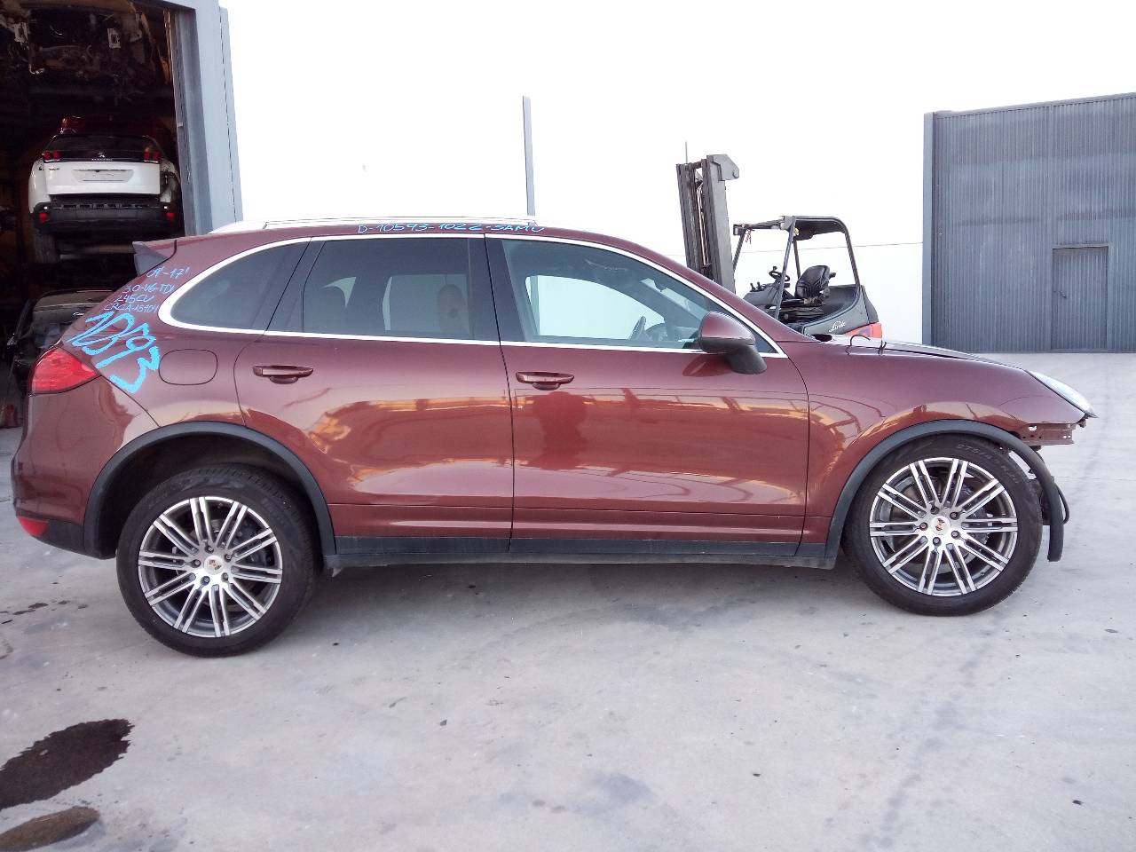 PORSCHE Cayenne 958 (2010-2018) Kardántengely első része 7P0521101G 20959943