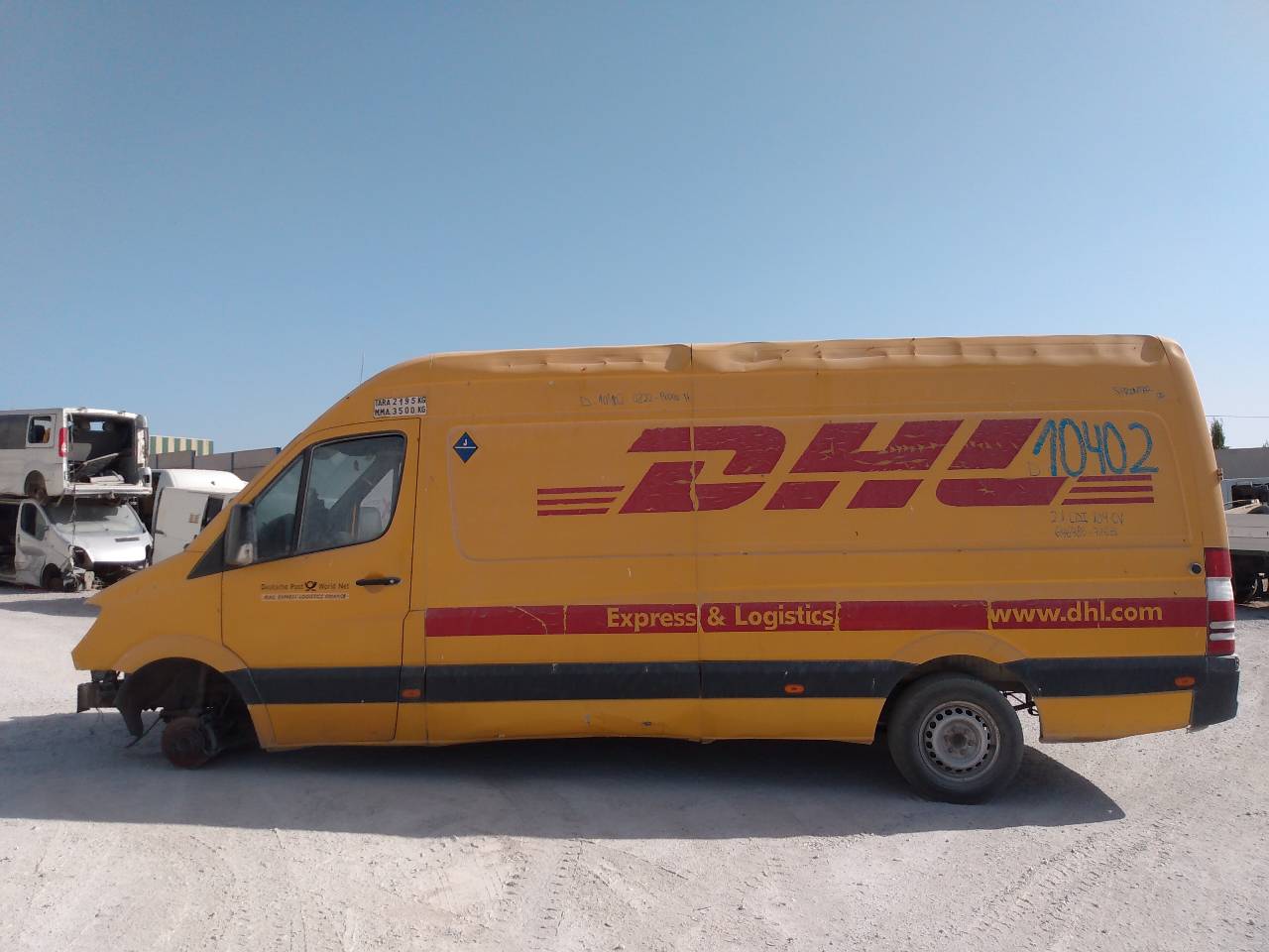 MERCEDES-BENZ Sprinter Трапеции стеклоочистителей 404955 24050284