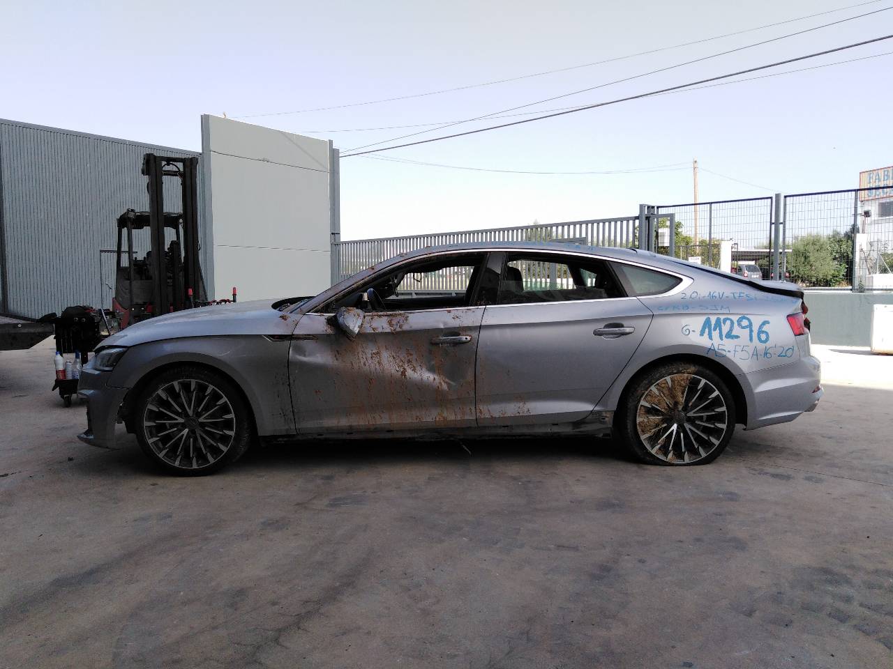 AUDI A5 Sportback F5 (2016-2024) Замок передней левой двери JA68X1837015C, E1-B6-44-1 24076546