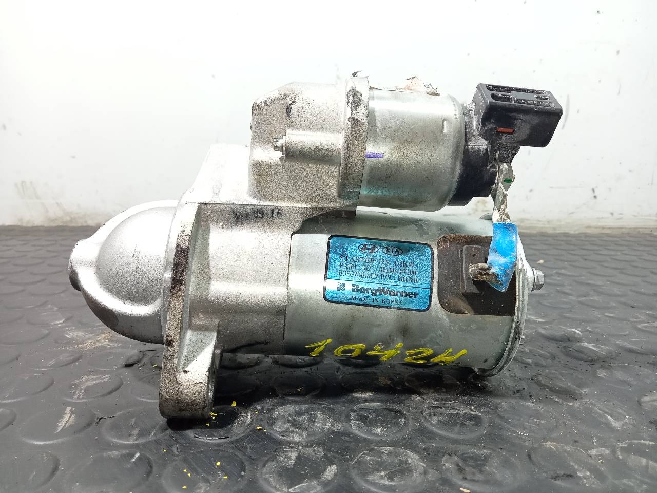 HYUNDAI i20 IB (2 generation) (2014-2020) Starter Motor 3610007100, P3-A10-8-2 24053057