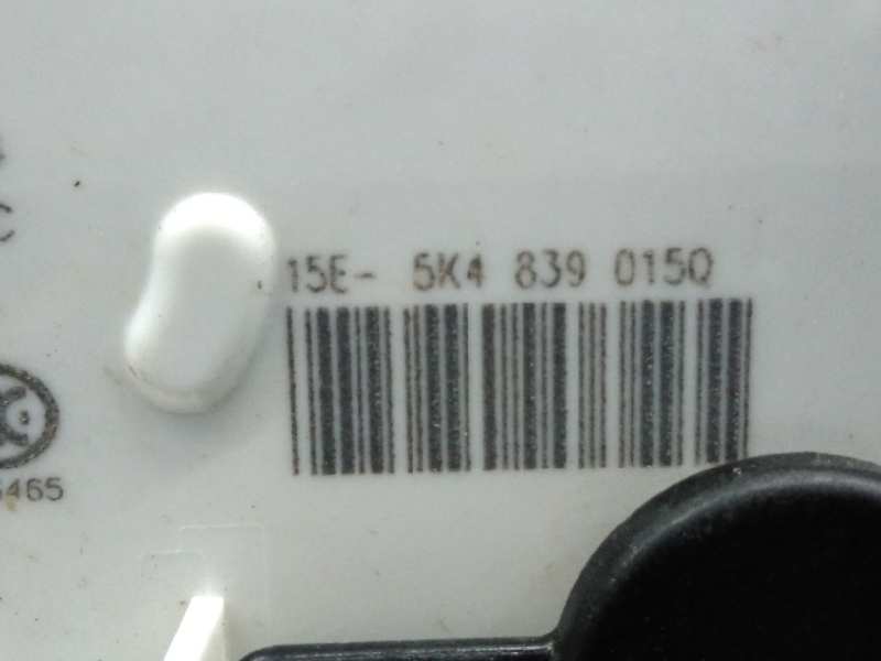 VOLKSWAGEN Variant VII TDI (2014-2024) Rear Left Door Lock 5K4839015Q, E1-B6-48-1 18502752