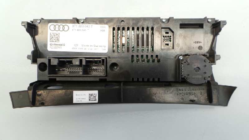 AUDI A6 C6/4F (2004-2011) Klimakontrollenhet 8T1820043T,E1-B6-3-3 18378614