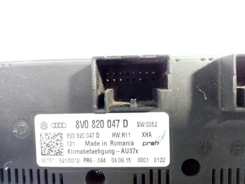 AUDI A3 8V (2012-2020) Climate  Control Unit 8V0820047D,E2-A1-8-2 18429593