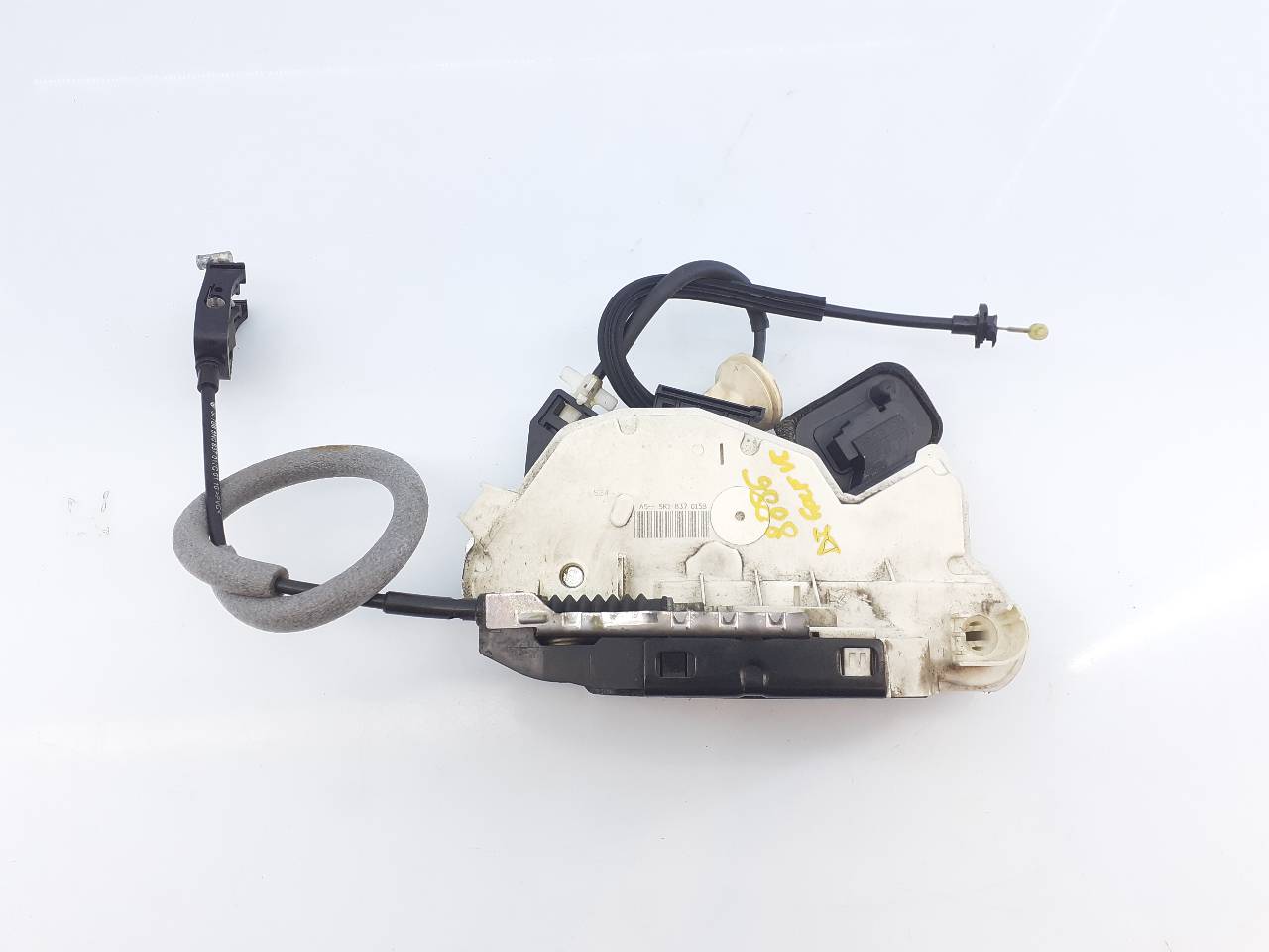 VOLKSWAGEN Golf 6 generation (2008-2015) Front Left Door Lock 5K1837015B,E1-B6-11-2 18714645