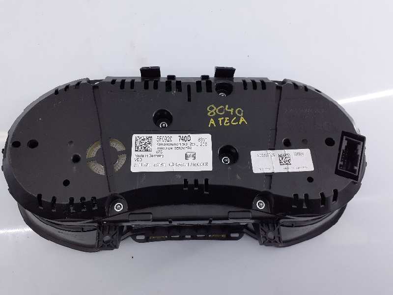 SEAT Ateca 1 generation (2016-2024) Speedometer 5F0920740D, A2C53427456AR, E2-A1-6-1 18646528