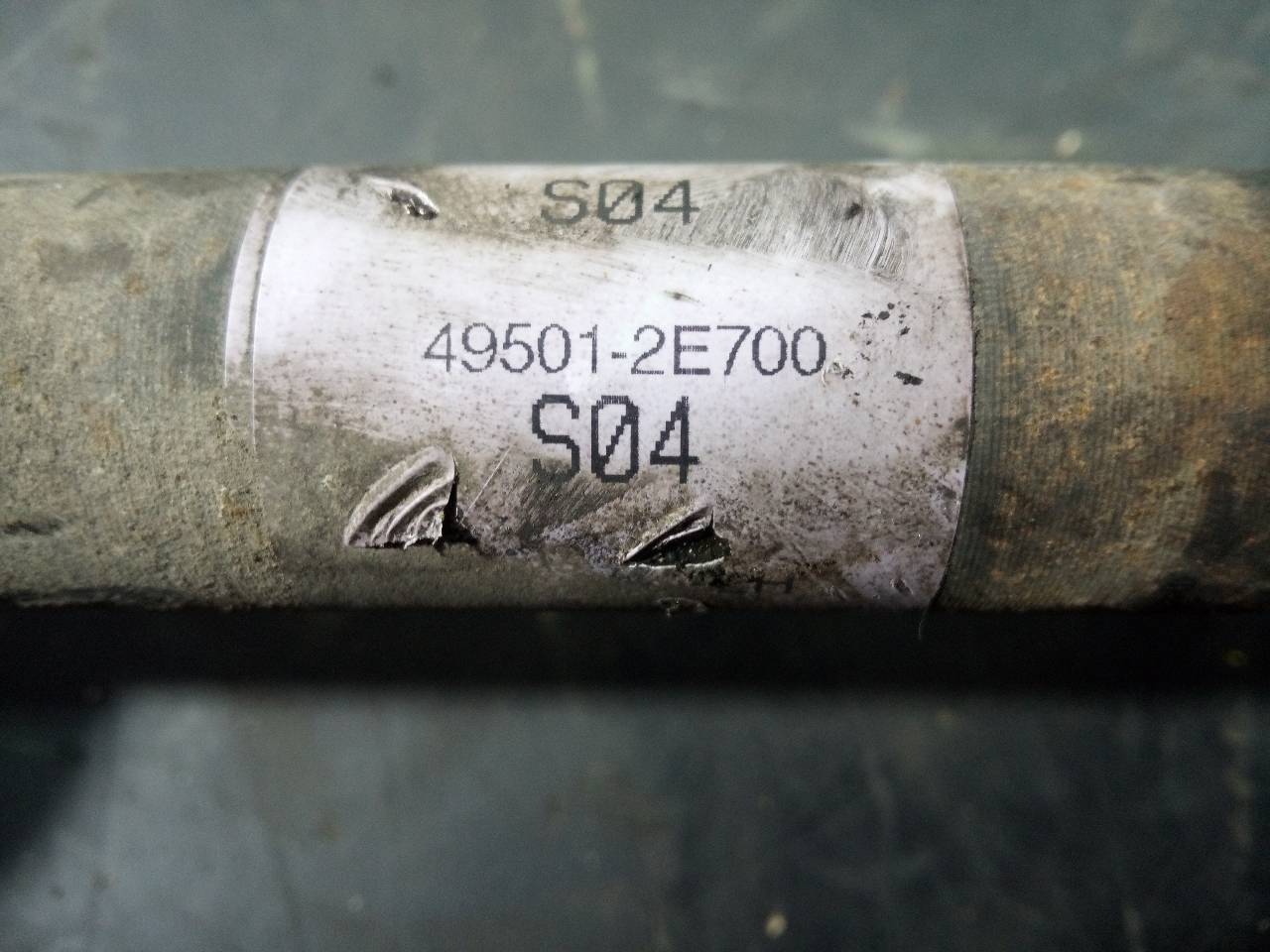 LANCIA Tucson 1 generation (2004-2010) Front Left Driveshaft 495012E700,P1-B6-22 23294595