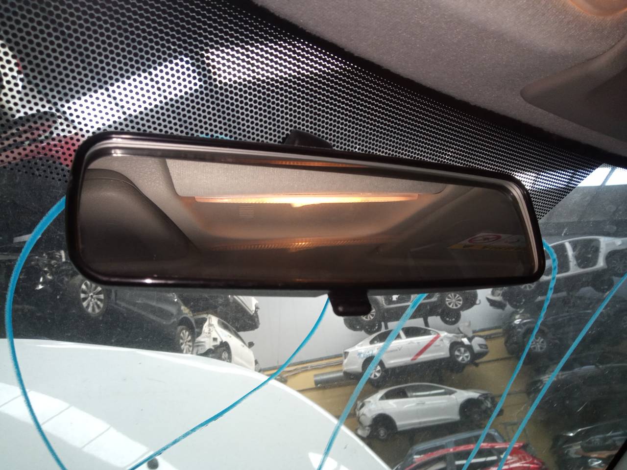 DACIA Duster 1 generation (2010-2017) Interior Rear View Mirror 21800656