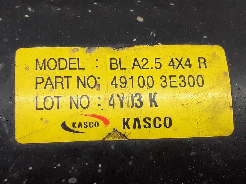 KIA Sorento 1 generation (2002-2011) Greičių dėžės trumpas kardanas 491003E300, P1-A1-33 18648943