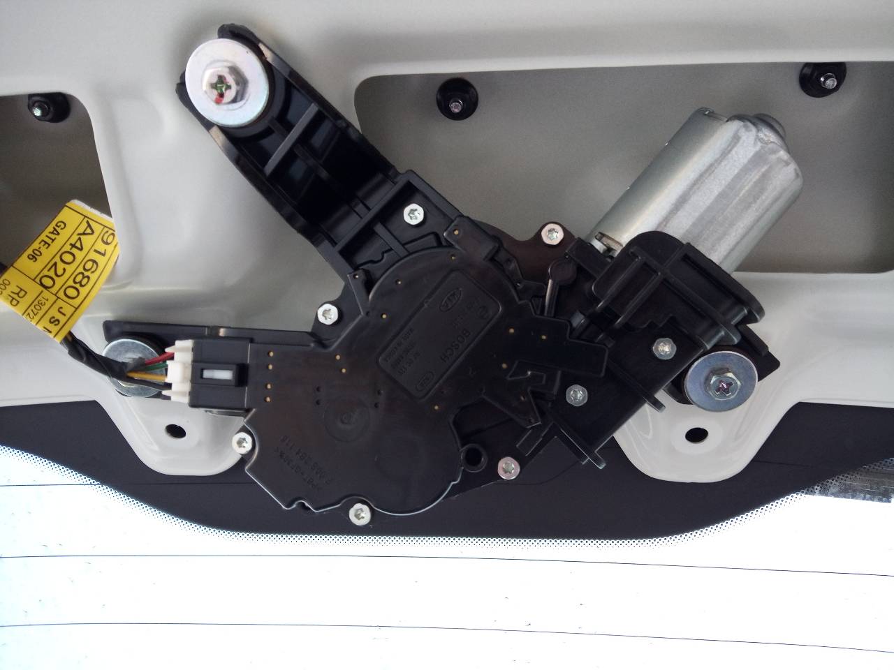 KIA Carens 3 generation (RP) (2013-2019) Tailgate  Window Wiper Motor 98700A4000 21117315