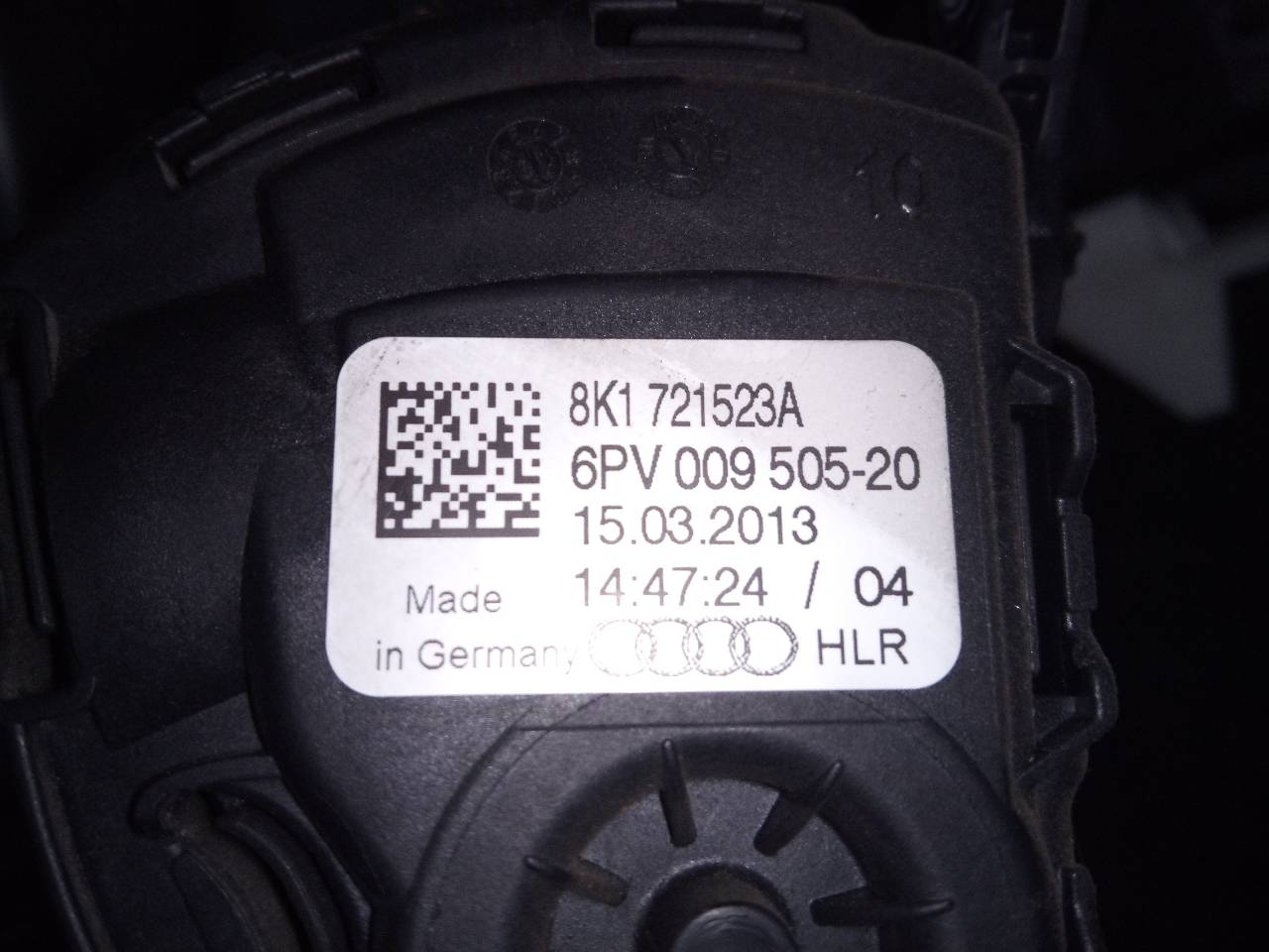 AUDI A5 Sportback Throttle Pedal 8K1721523A 24516179