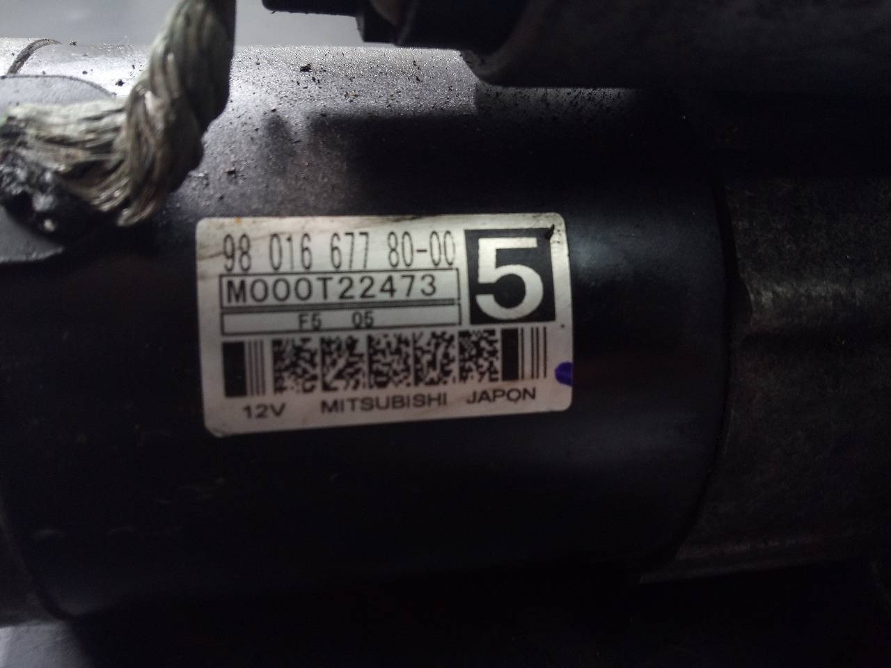 CITROËN C4 Picasso 2 generation (2013-2018) Starter Motor P3-A7-8-2,9801667780 24454274