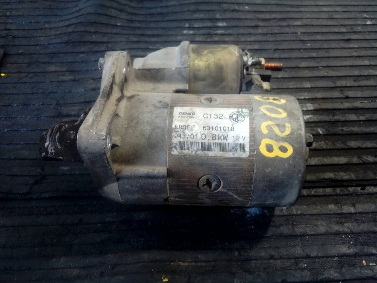 FIAT Punto 3 generation (2005-2020) Starter Motor 63101018,P3-A10-14-1 20953764