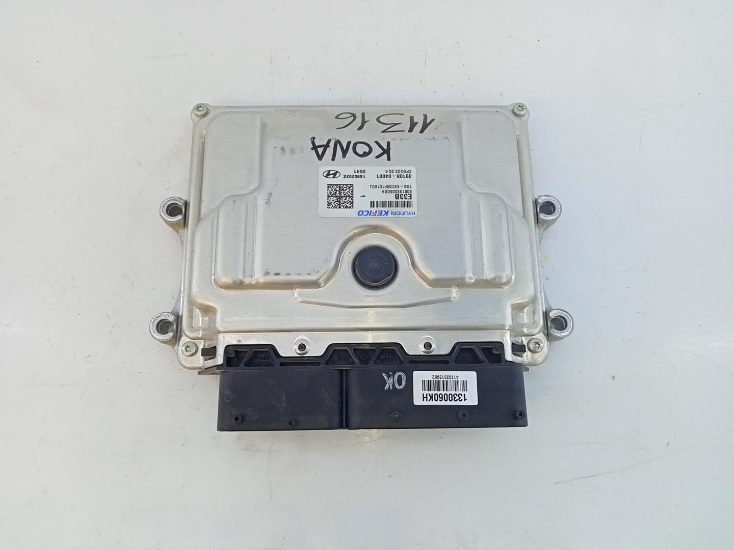 HYUNDAI Kona 1 generation (2017-2024) Motorkontrollenhet ECU 3910804001, 1A95202X, E3-A3-25-2 24072570