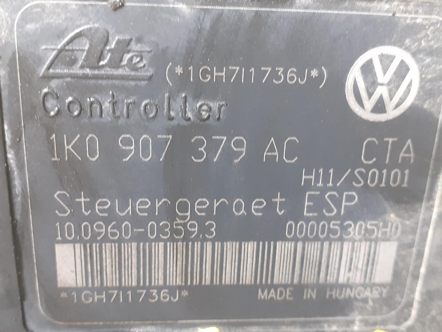 VOLKSWAGEN Golf 5 generation (2003-2009) Абс блок 1K0614517AE,06540826425776,P3-A8-3-2 18676359