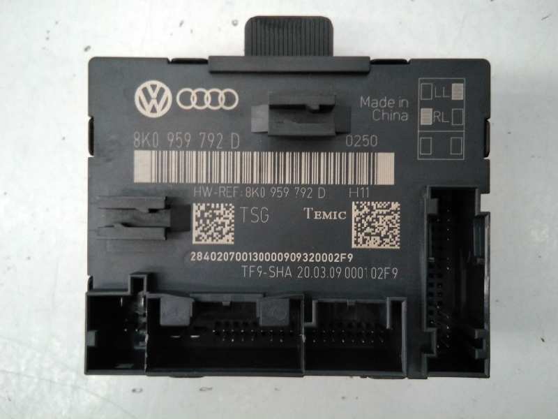 AUDI A6 C6/4F (2004-2011) Другие блоки управления 8K0959792D,E2-A1-9-4 18576085