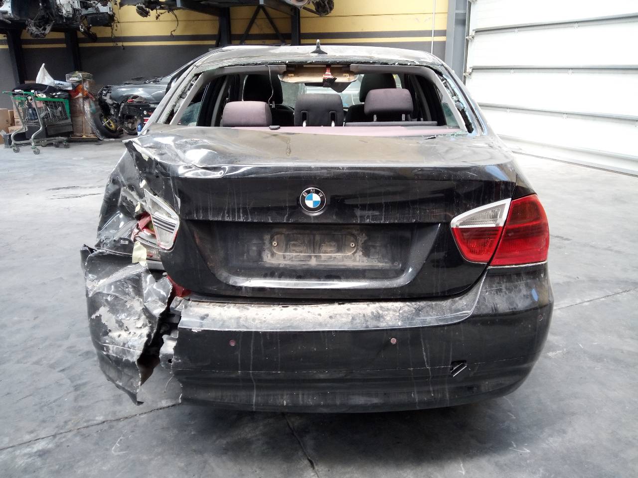 BMW 3 Series E90/E91/E92/E93 (2004-2013) Takana vasen turvavyö 26270152