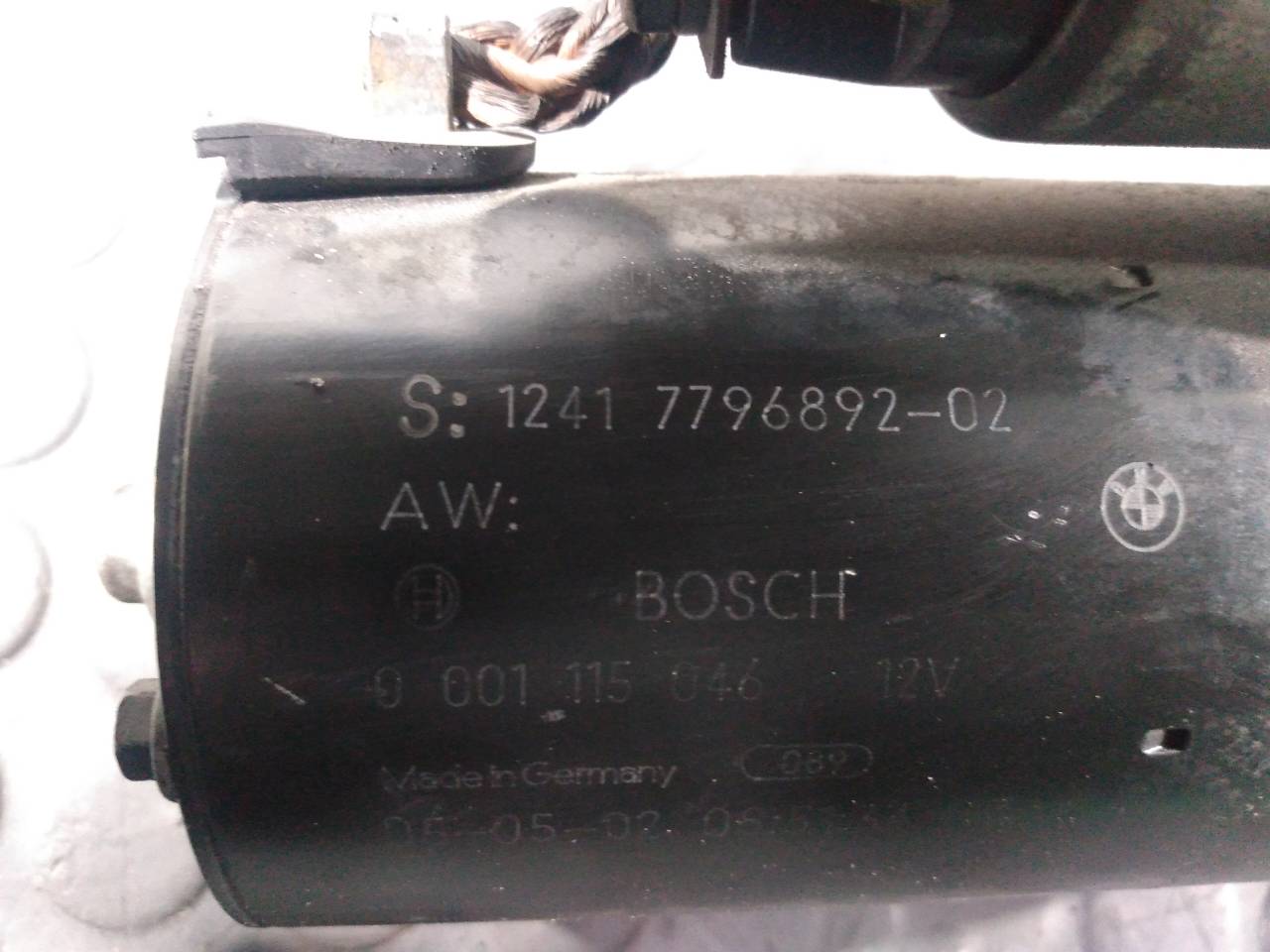 BMW 3 Series E90/E91/E92/E93 (2004-2013) Starter Motor 1241779689202,0001115046,P3-B7-4-3 18766578