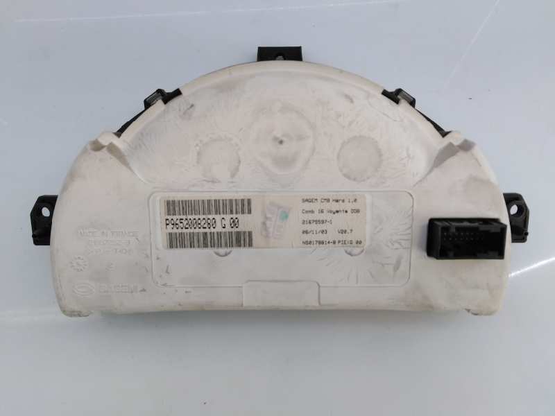 CITROËN C3 1 generation (2002-2010) Compteur de vitesse 9652008280, 21675597, E3-B2-23-2 18674500