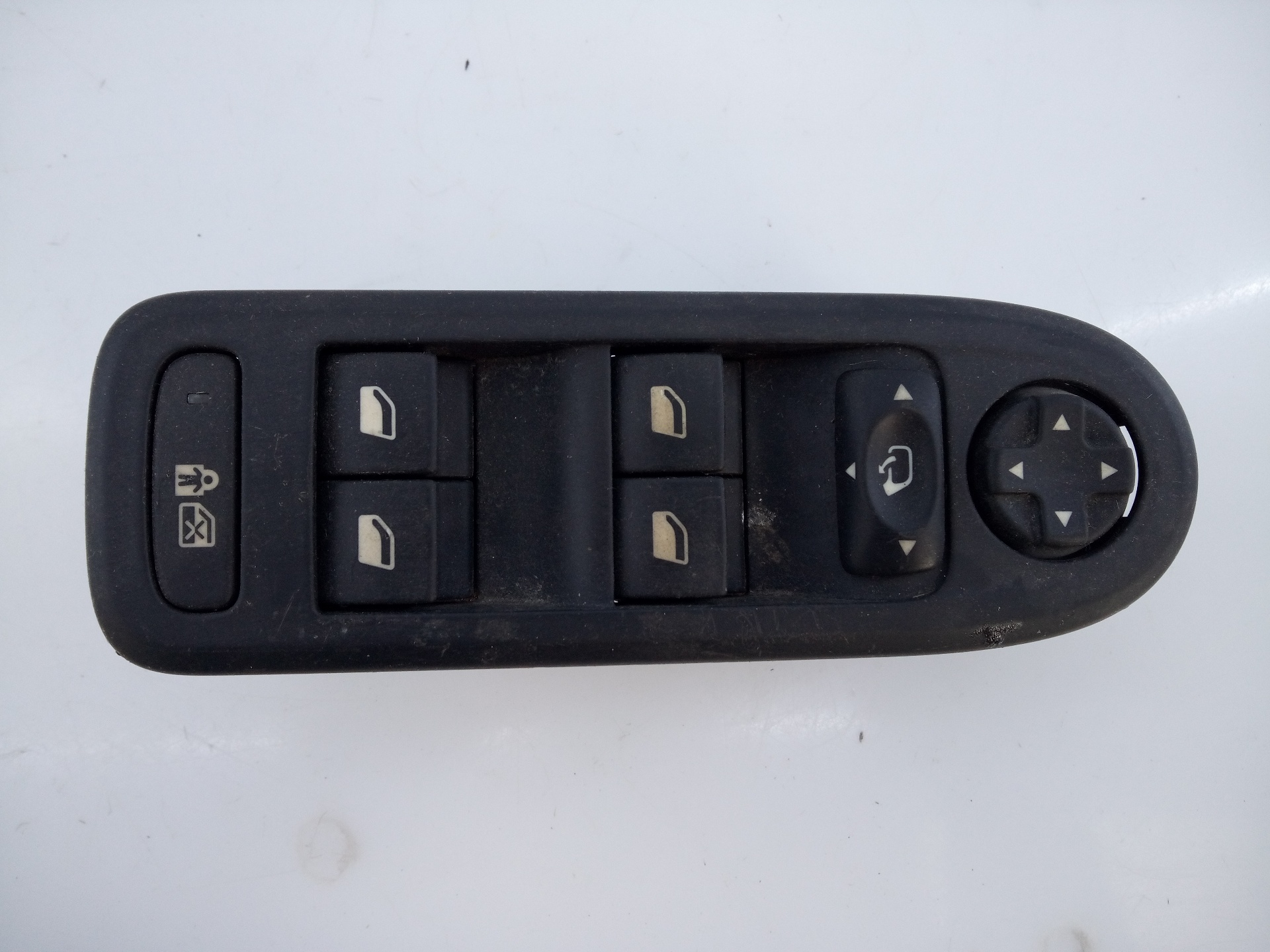 CITROËN C5 2 generation (2008-2017) Front Left Door Window Switch 96659465ZD,30170375R,E3-B2-24-1 21799273