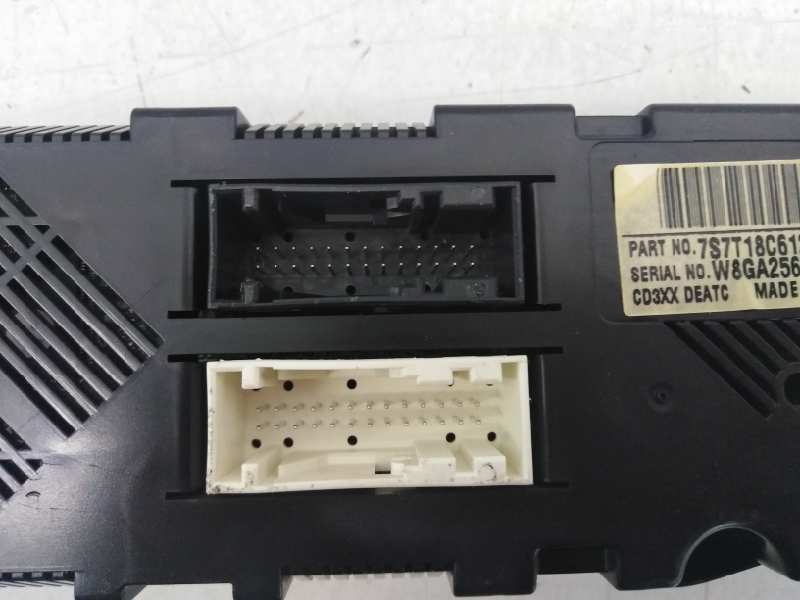 FORD S-Max 1 generation (2006-2015) Climate  Control Unit 7S7T18C612AF, E3-B3-28-4 18516584