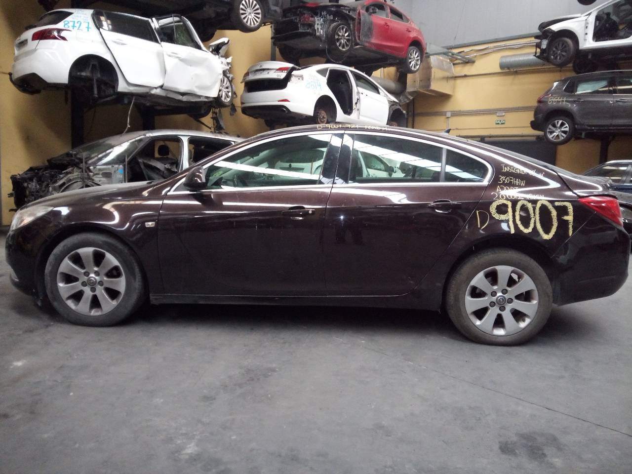 OPEL Insignia A (2008-2016) Akseleratoriaus (gazo) pedalas 6PV00976500,13237352,E3-B4-14-2 18723655