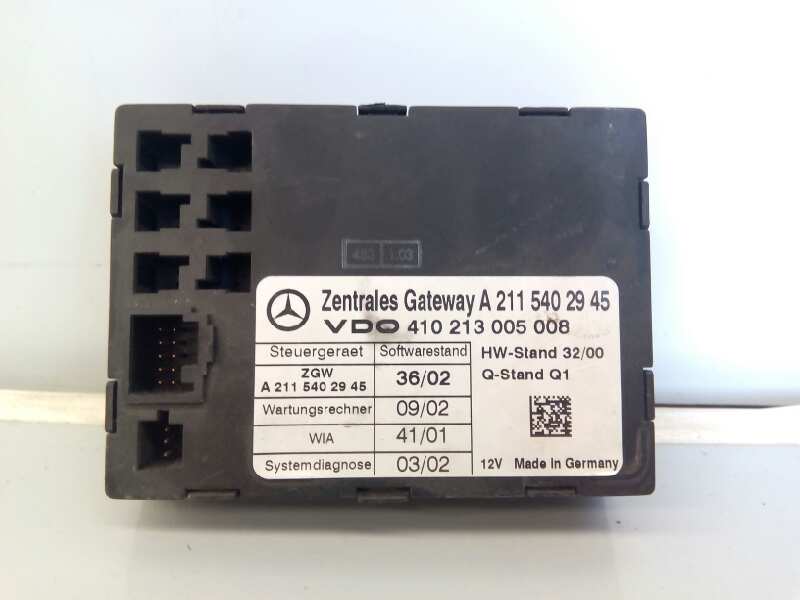 TOYOTA E-Class W211/S211 (2002-2009) Other Control Units A2115402945, E1-A2-7-2 18391944