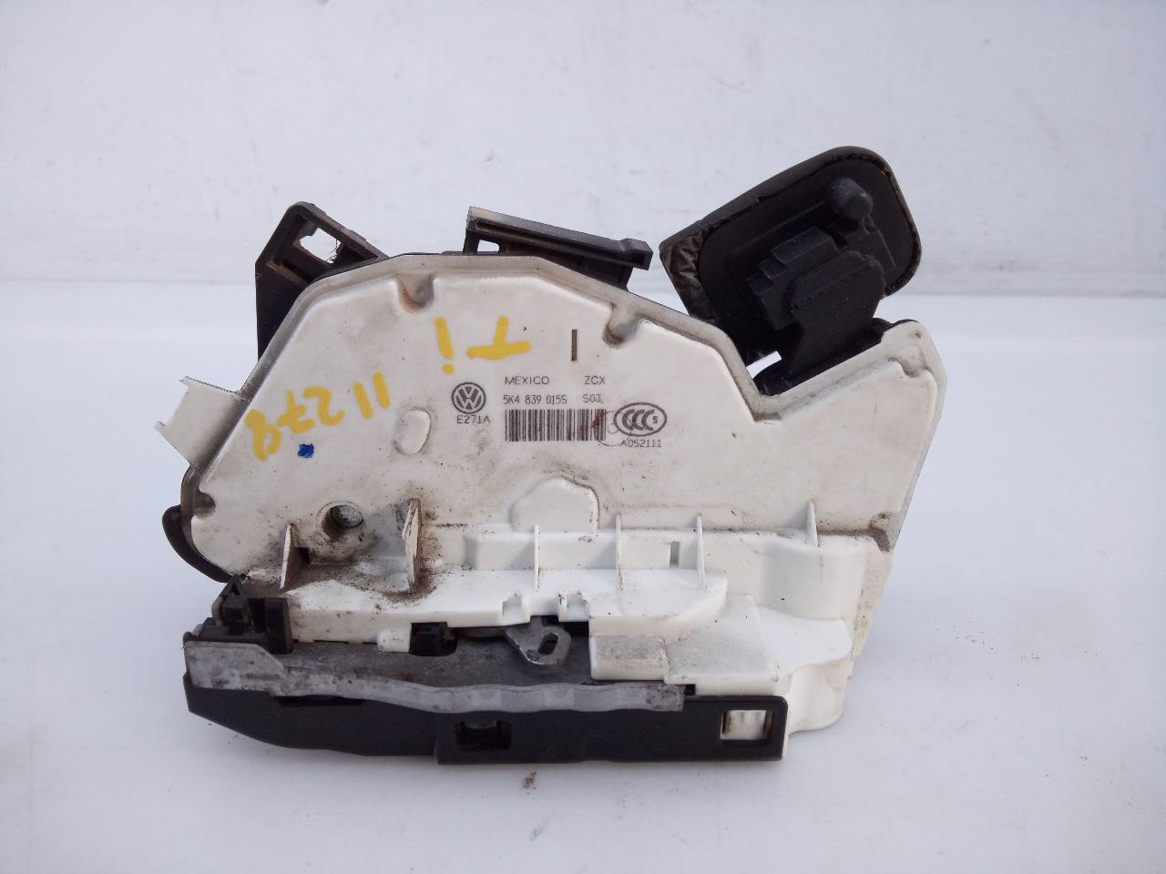 VOLKSWAGEN Golf 7 generation (2012-2024) Rear Left Door Lock 5K48390155, E1-B6-43-2 21822244