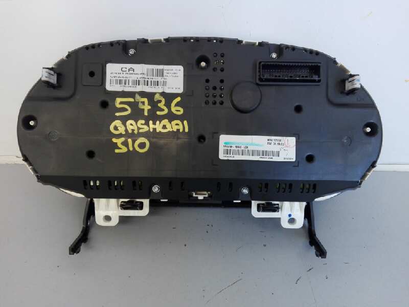 NISSAN Qashqai 1 generation (2007-2014) Спидометр 24810BR50E,VPAASF10849LCK,E3-B4-23-4 18432980