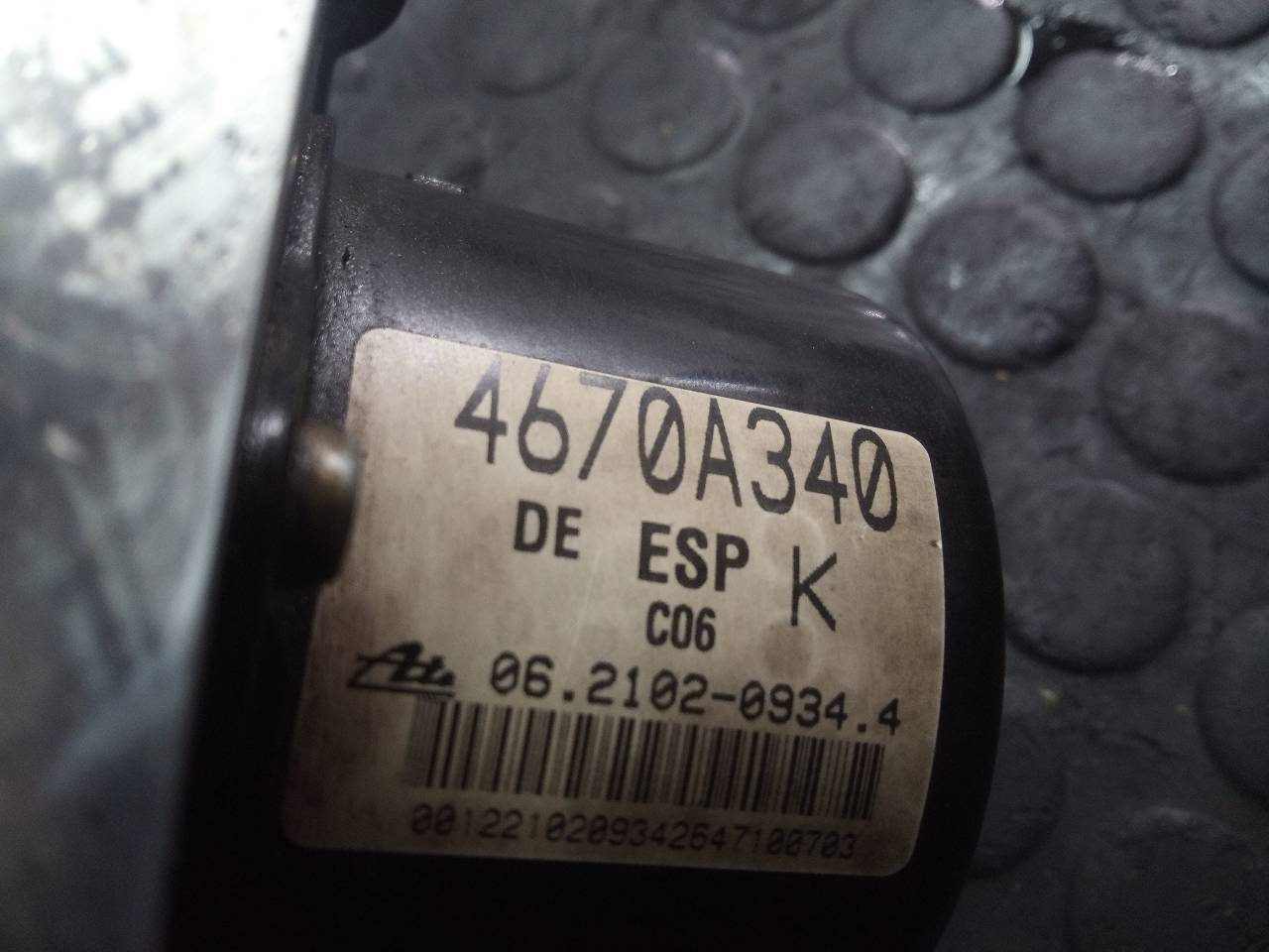 TOYOTA Outlander 2 generation (2005-2013) Pompe ABS 4670A340, P3-A8-28-3 20961971