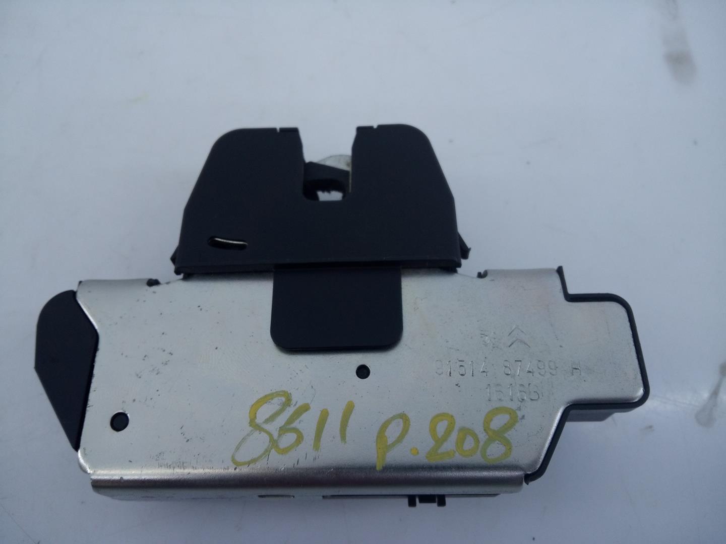 PEUGEOT 208 Peugeot 208 (2012-2015) Tailgate Boot Lock 9151487499H,9584018580,E1-A4-52-2 18695701