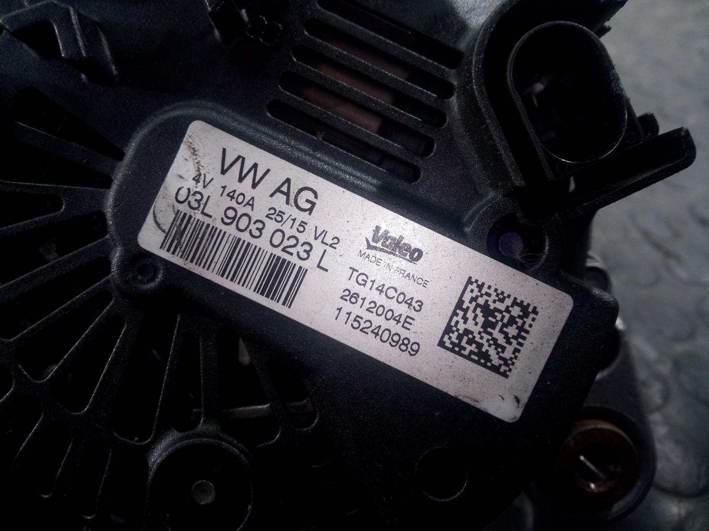 VOLKSWAGEN Tiguan 1 generation (2007-2017) Váltóáramú generátor 115240989,P3-B5-2-3,03L903023L 20955584