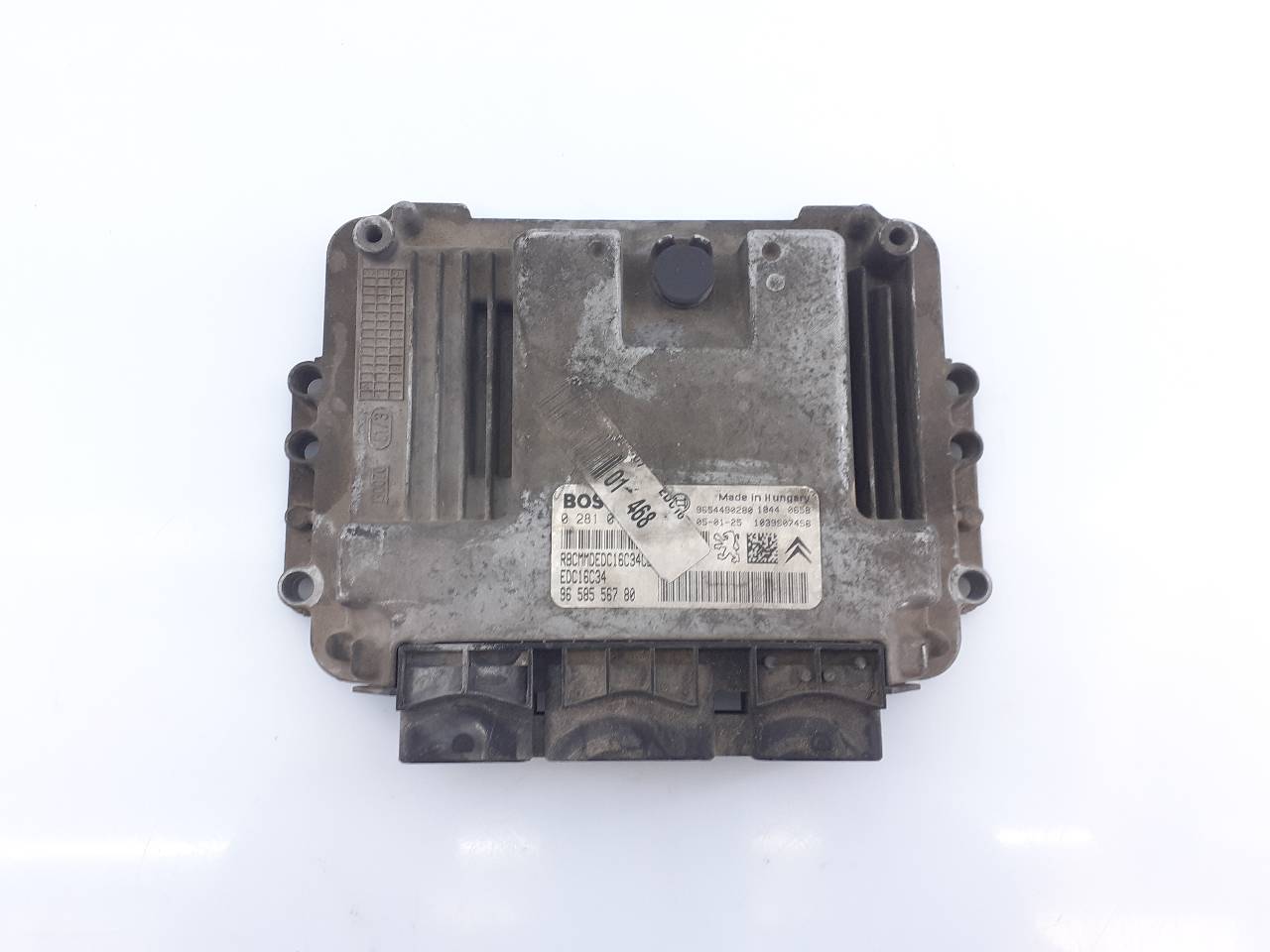 PEUGEOT 206 1 generation (1998-2009) Motorkontrollenhet ECU 9658556780,1039S07456,E3-B2-24-2 18745138