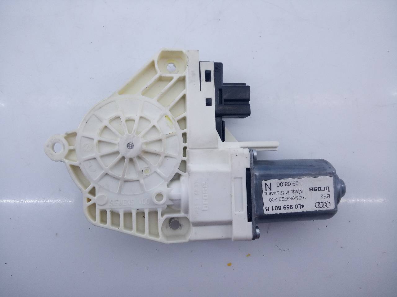 CHEVROLET Q7 4L (2005-2015) Rear Left Door Window Control Motor 4L0959801B, E1-B6-38-2 20963453