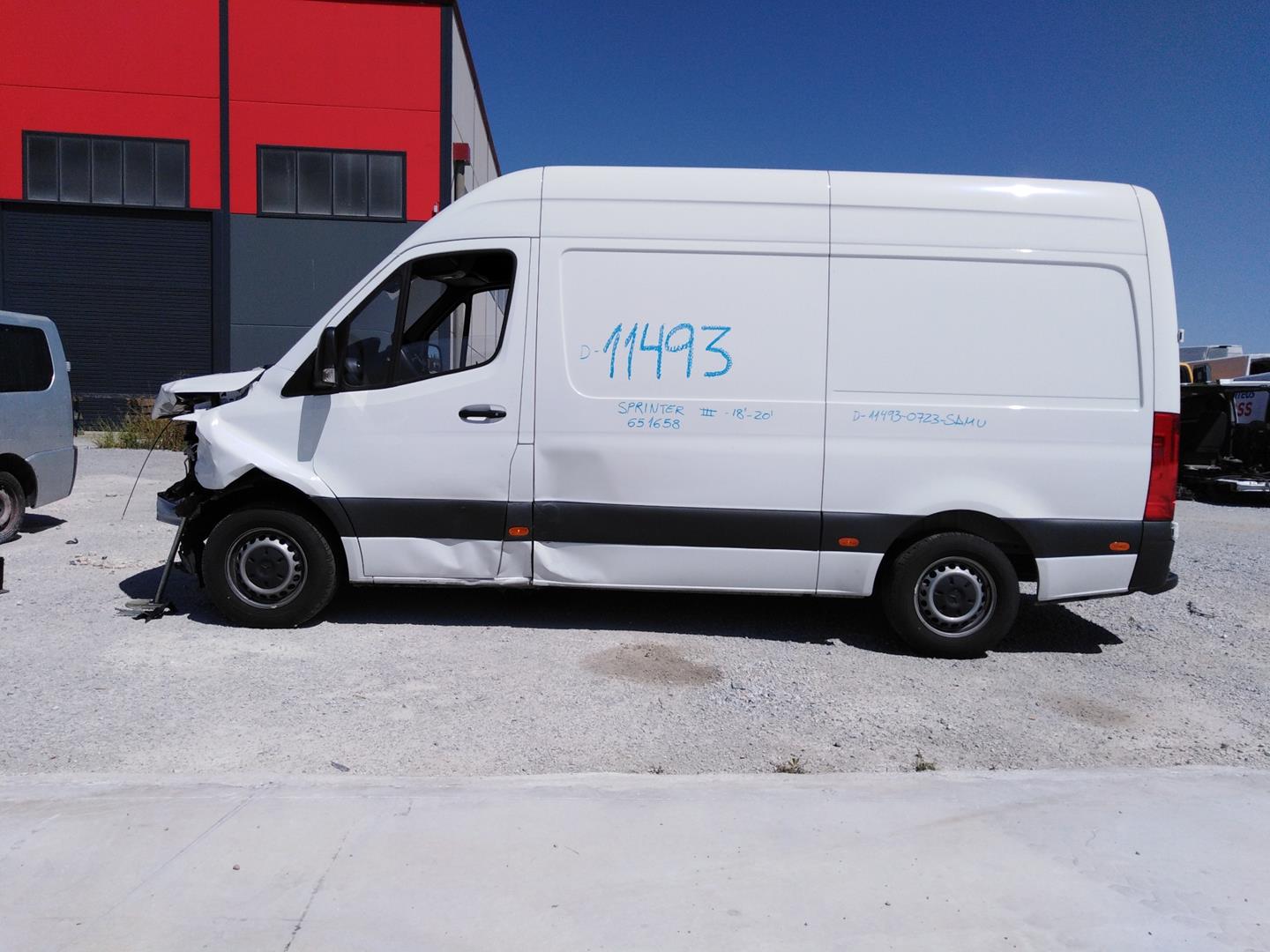 MERCEDES-BENZ Sprinter 2 generation (906) (2006-2018) Elülső ablaktörlő szerkezet E1-A2-52-1 26268488