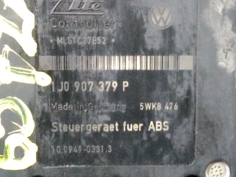 PEUGEOT Alhambra 1 generation (1996-2010) ABS Pump 1J0907379P,7M3614111H,P3-A8-19-3 18543547