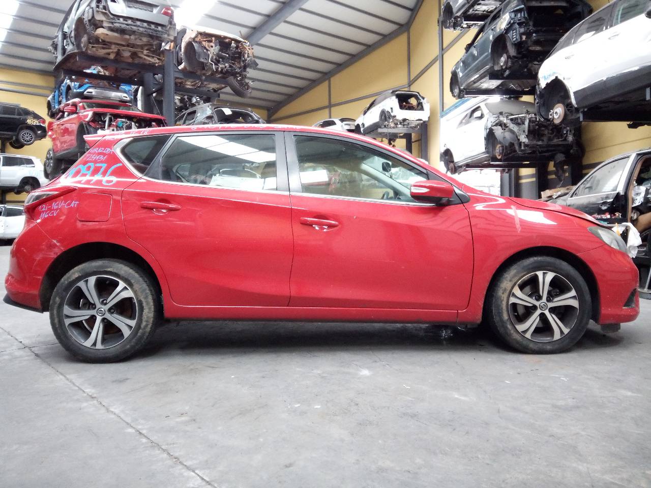 NISSAN Pulsar C13 (2014-2018) Bagklaps bagklaplås E2-A4-60-1 21801133