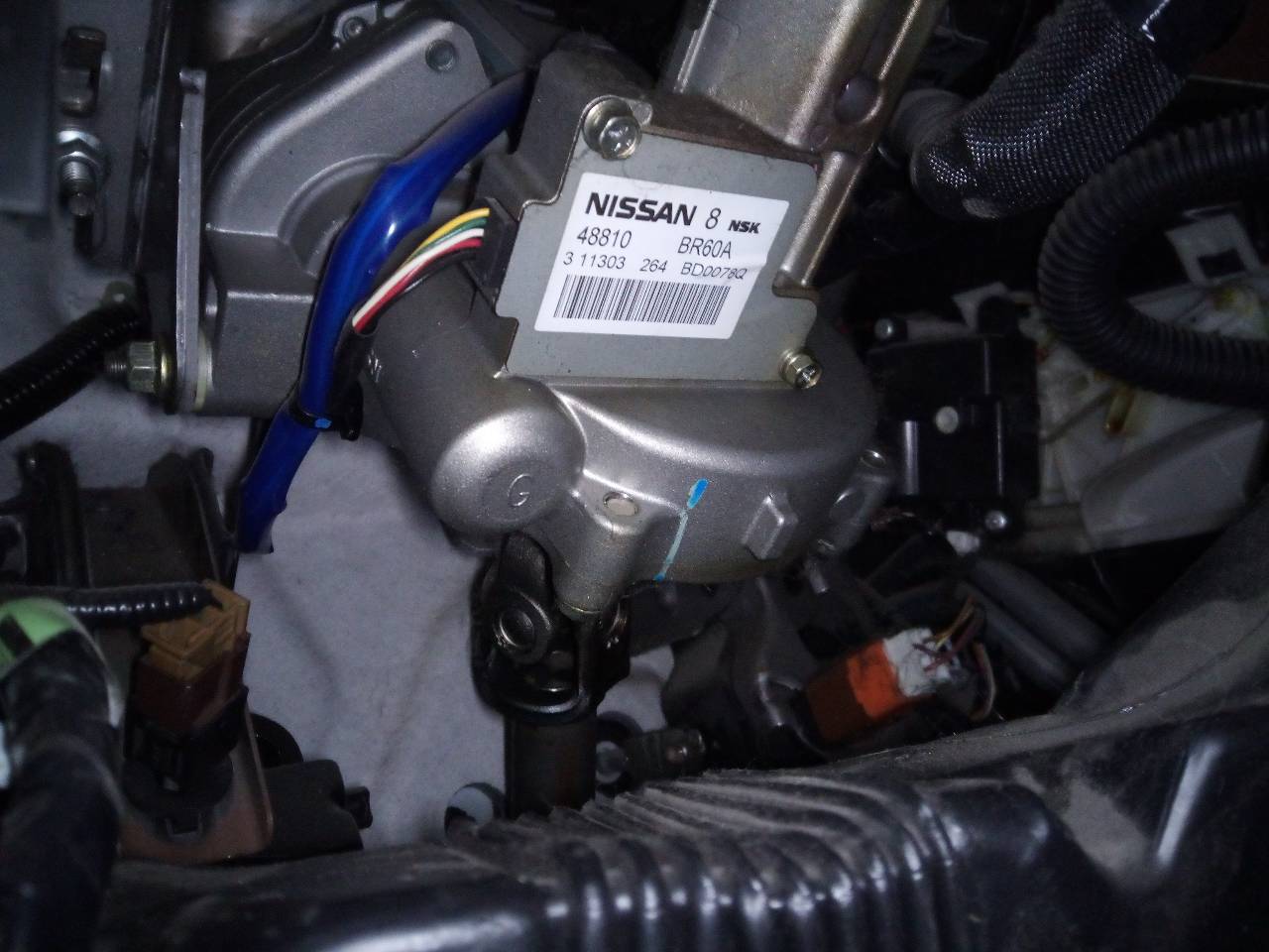NISSAN Qashqai 1 generation (2007-2014) Steering Column Mechanism 48810BR60A 24089785